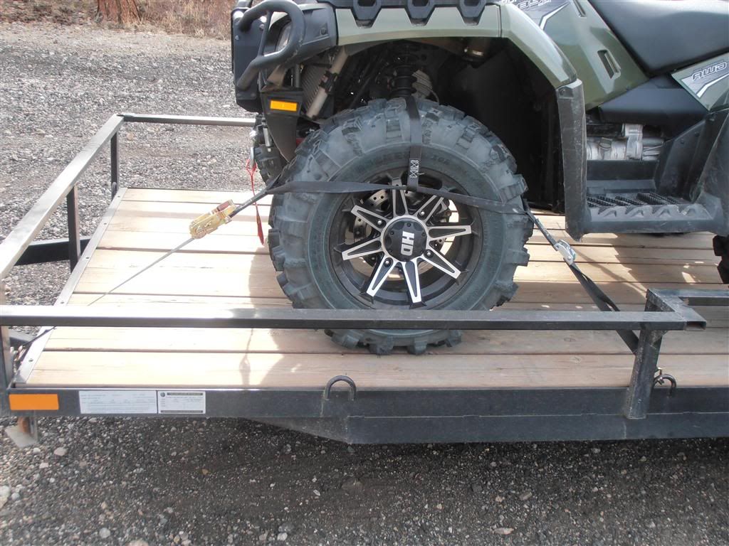 Tie downs Polaris ATV Forum